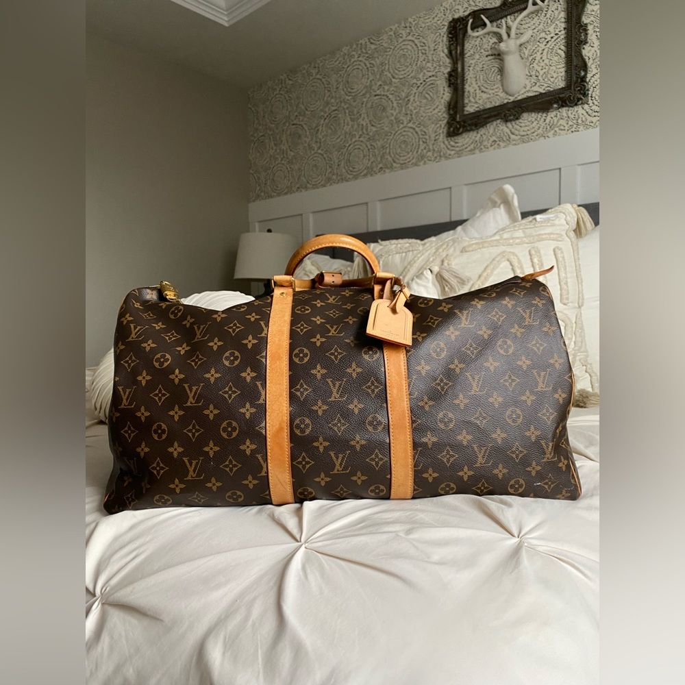 M41424
Louis Vuitton Monogram Keepall 55